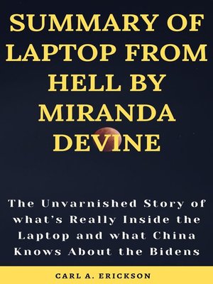 cover image of SUMMARY OF LAPTOP FROM HELL BY MIRANDA DEVINE